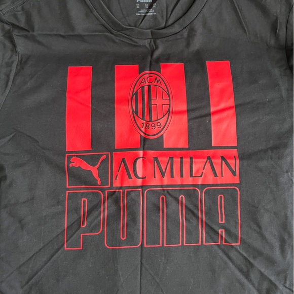NWT - Puma AC Milan Men’s T Shirt - Size XL - Picture 5 of 9